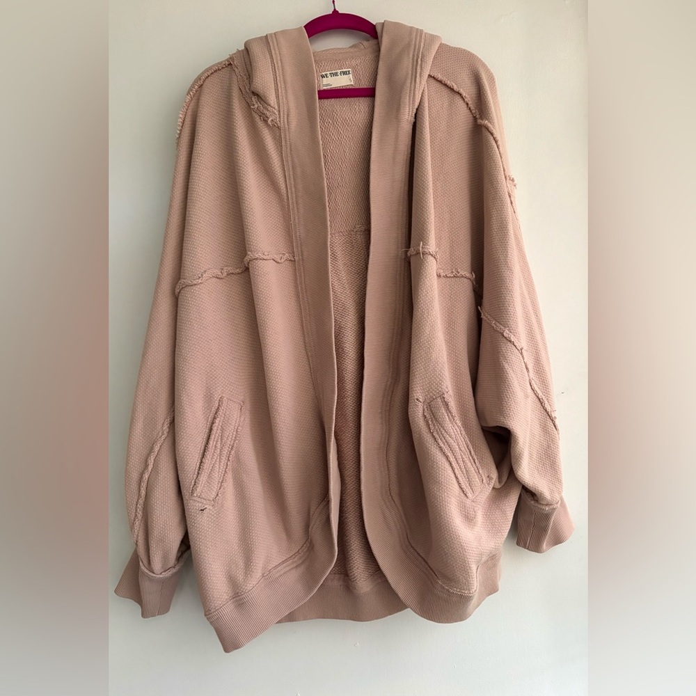 We The Free Forever Yours Cardi 🔥Winter Bloom / blush pink - Small- oversized - Picture 15 of 16